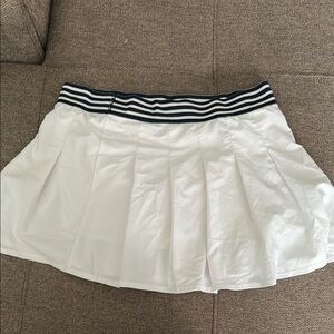 Kyodan White Skater Mini Skirt Athletic